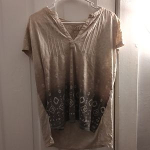 Tan and Grey T-Shirt